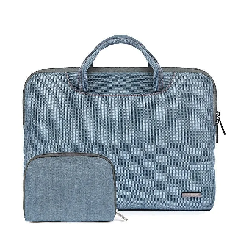 11.6 Inch Simple Business Laptop Bag | With Liner | LS-116 | PU Black