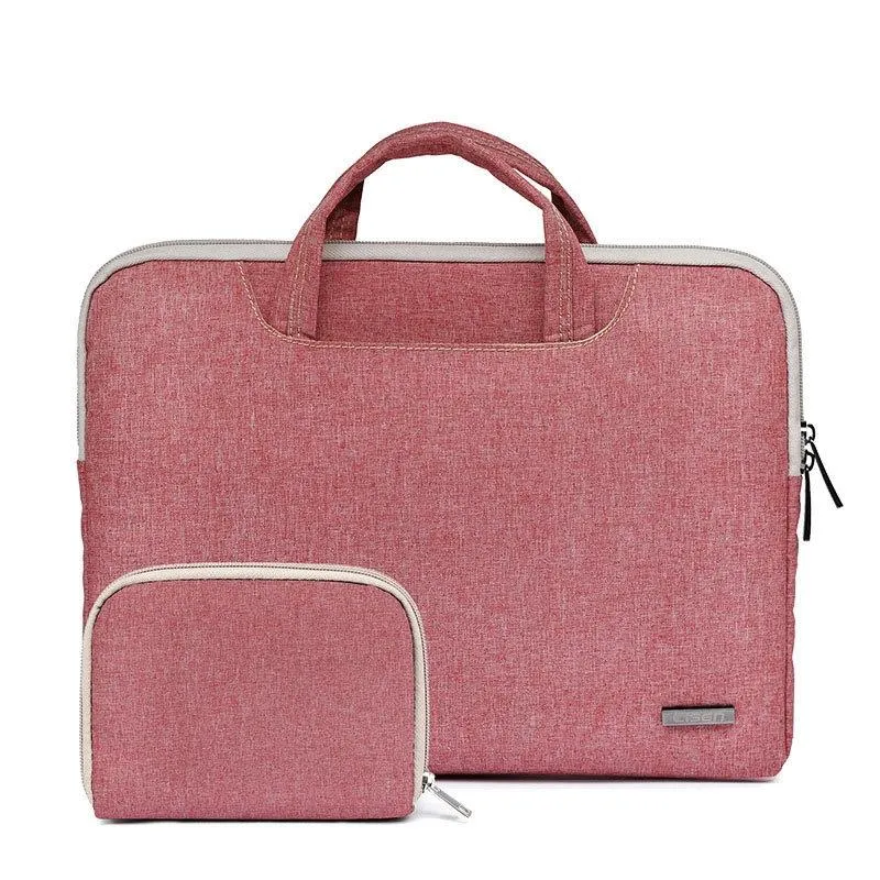 11.6 Inch Simple Business Laptop Bag | With Liner | LS-116 | PU Black