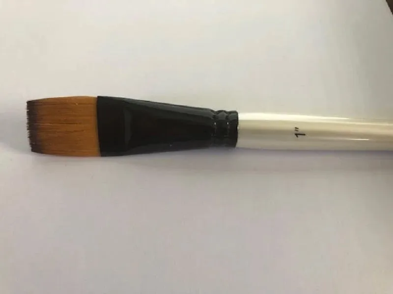 1" Flat Paint Brush