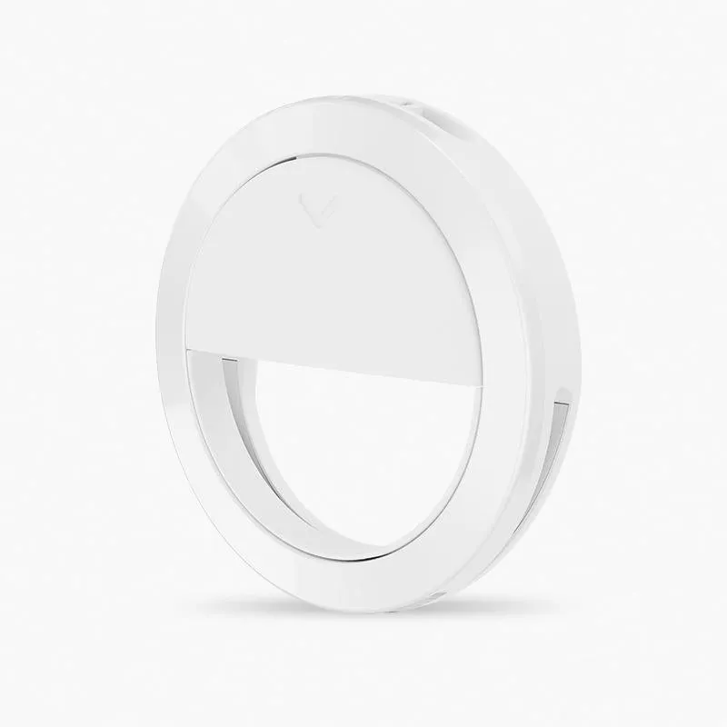 2-Pack Large-Capacity Live Video Conference Ring Light | For Mobile Phone Selfies | Bear Ear