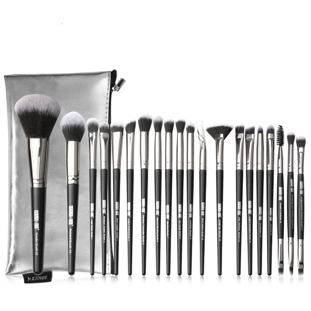 20 Piece Makeup Brushes