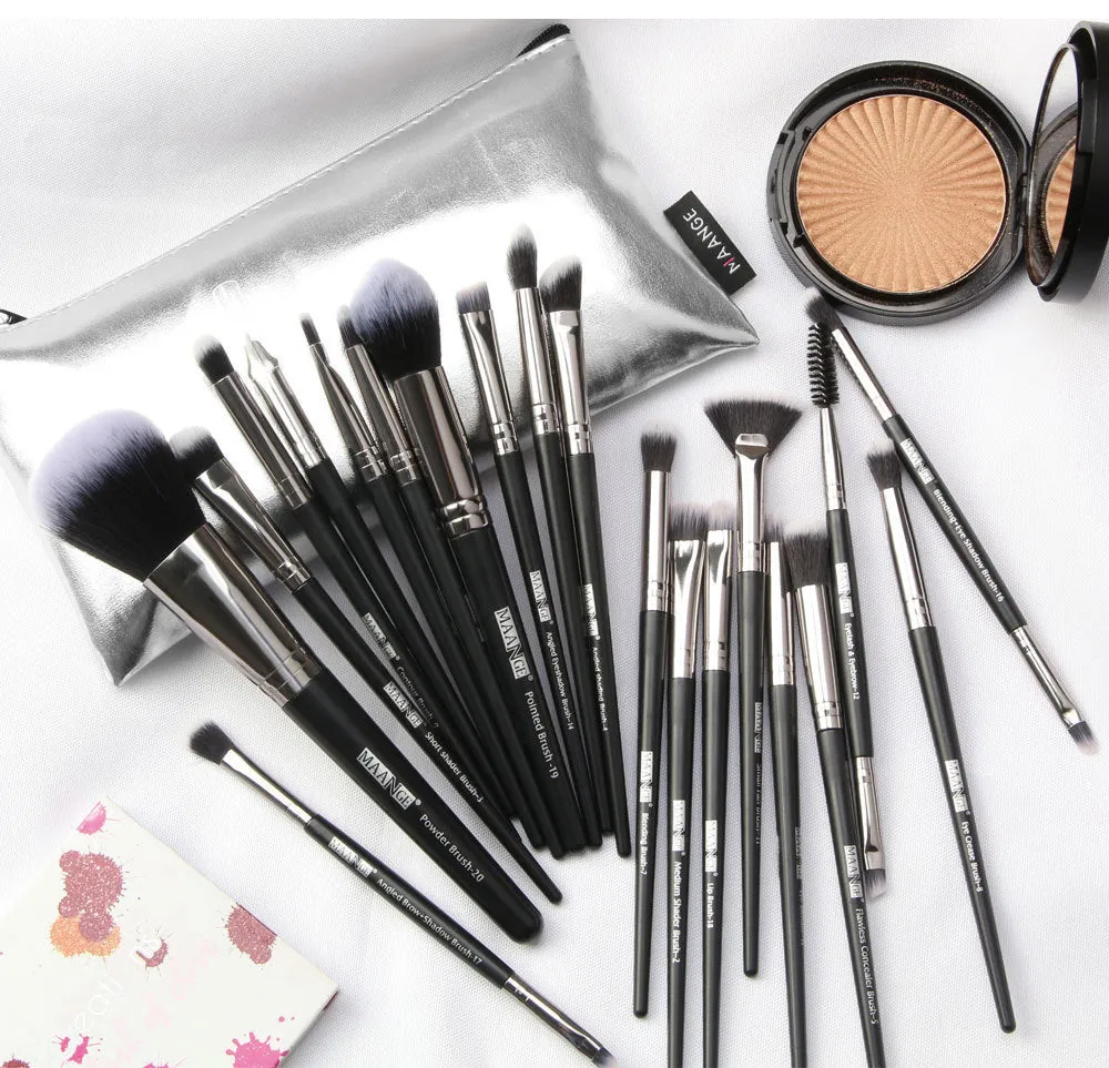 20 Piece Makeup Brushes