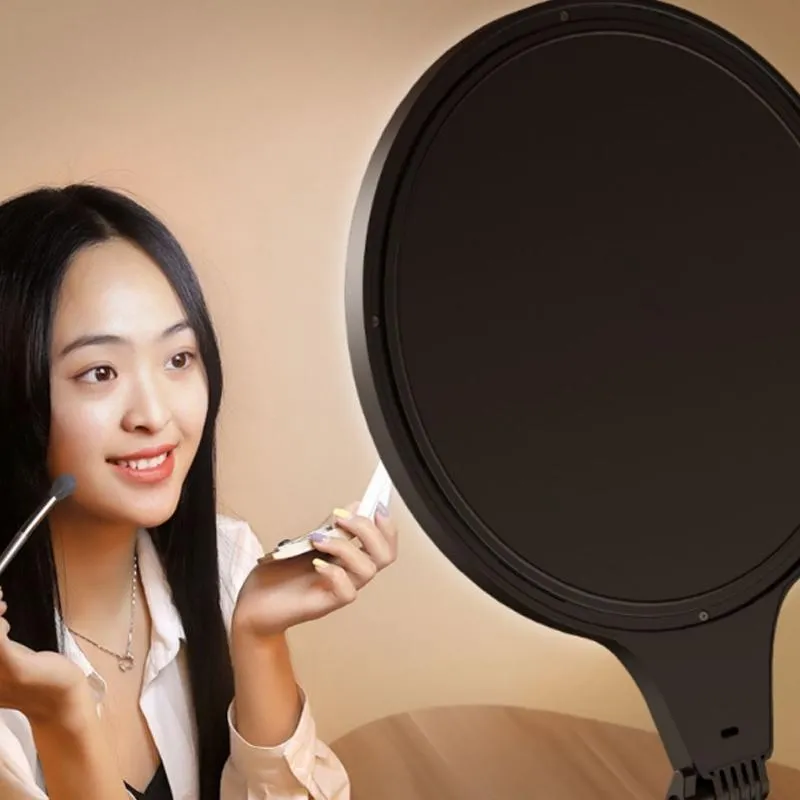 26cm Live Broadcast Beauty Light Bracket | Medium Version for Desktop Photography