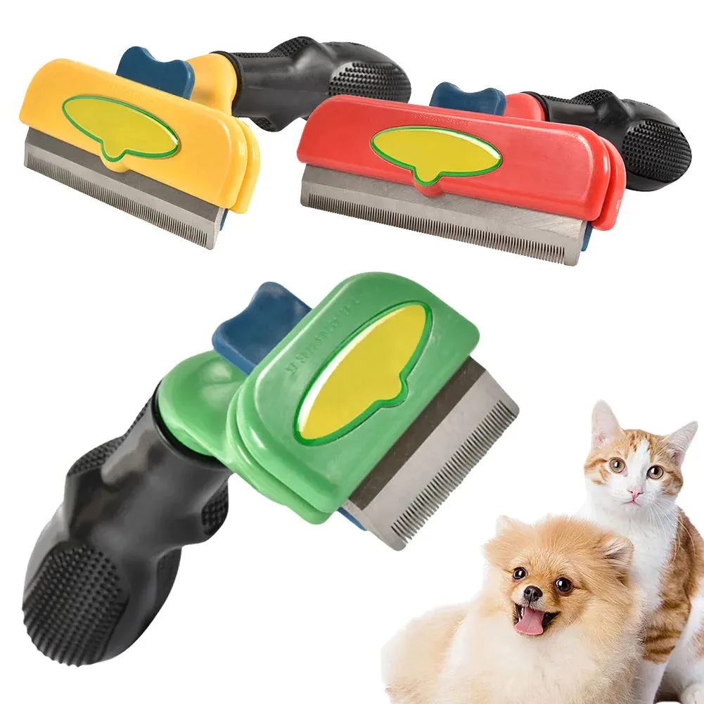 Cat Grooming Brush for Shedding and Trimming