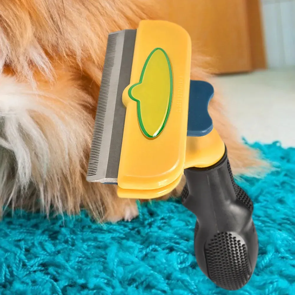 Cat Grooming Brush for Shedding and Trimming