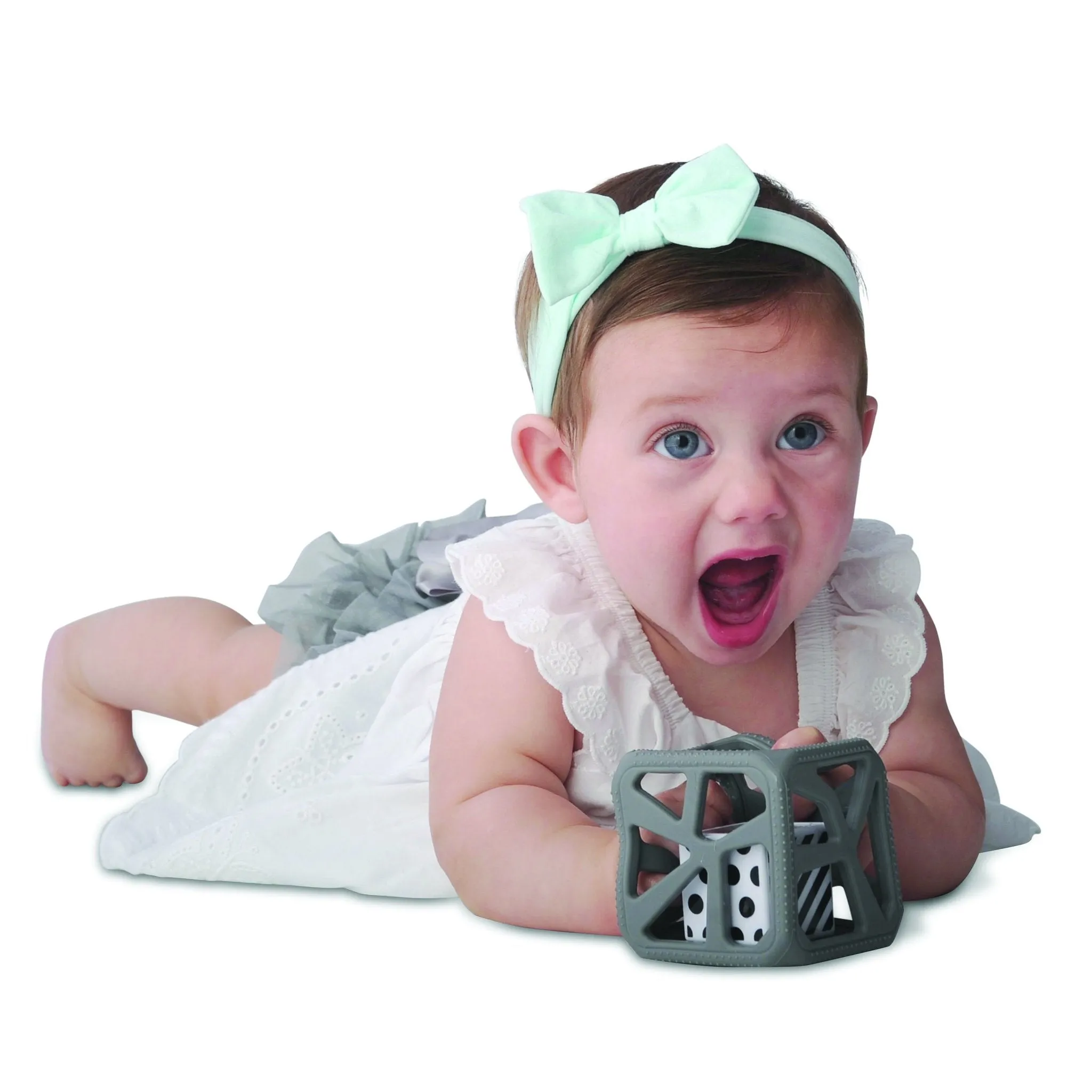 Chew Cube - Grey by Malarkey Kids