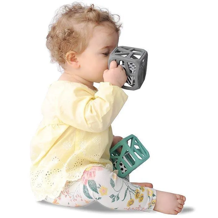 Chew Cube - Grey by Malarkey Kids