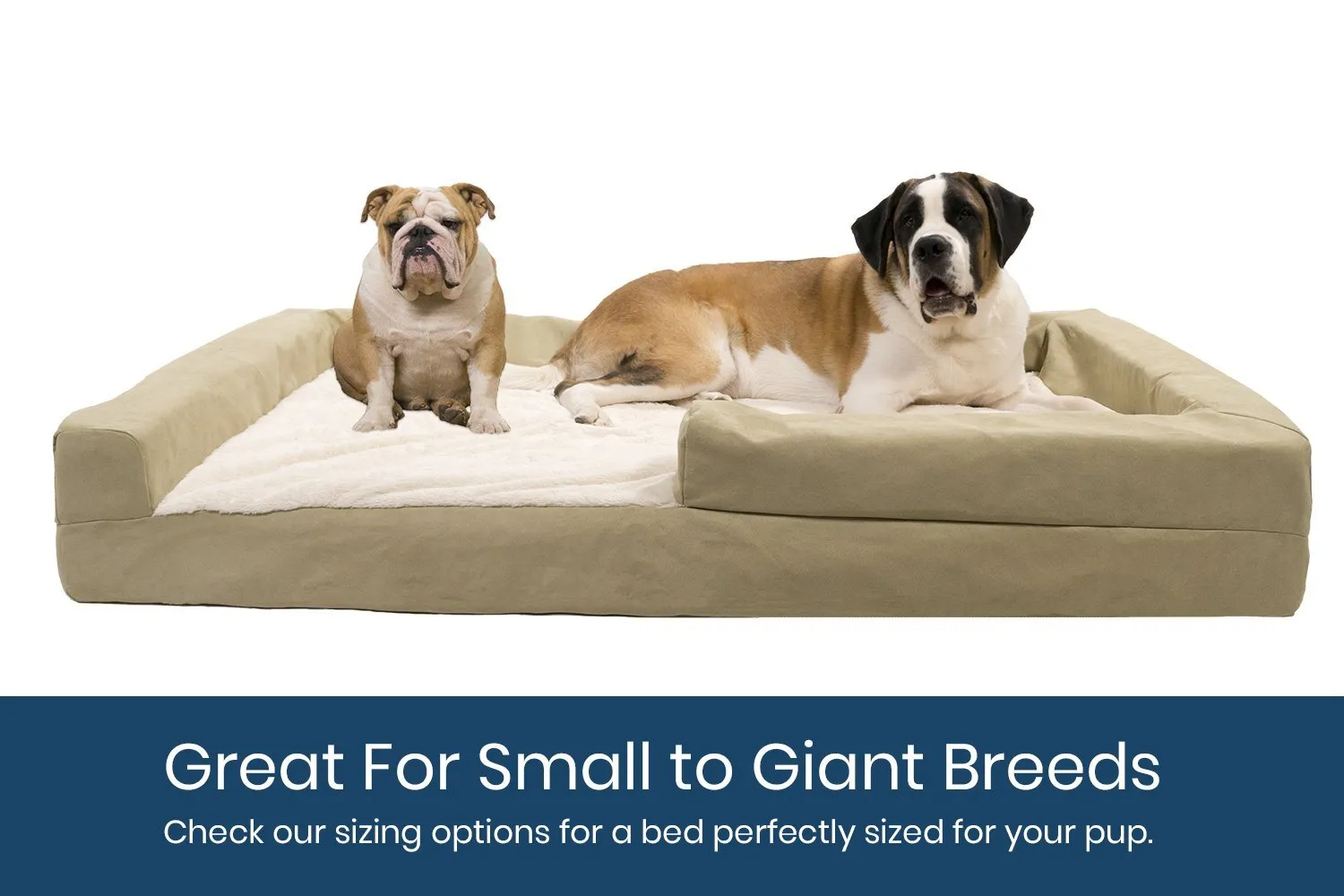 Designer Easy Clean™ 3.5 Bolster Orthopedic Dog Bed