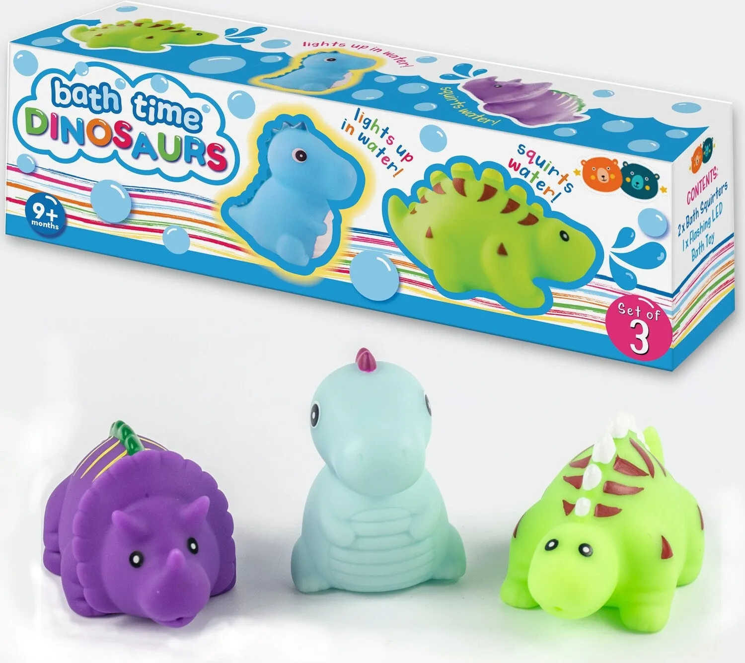 Dinosaurs Bath Time Squirters