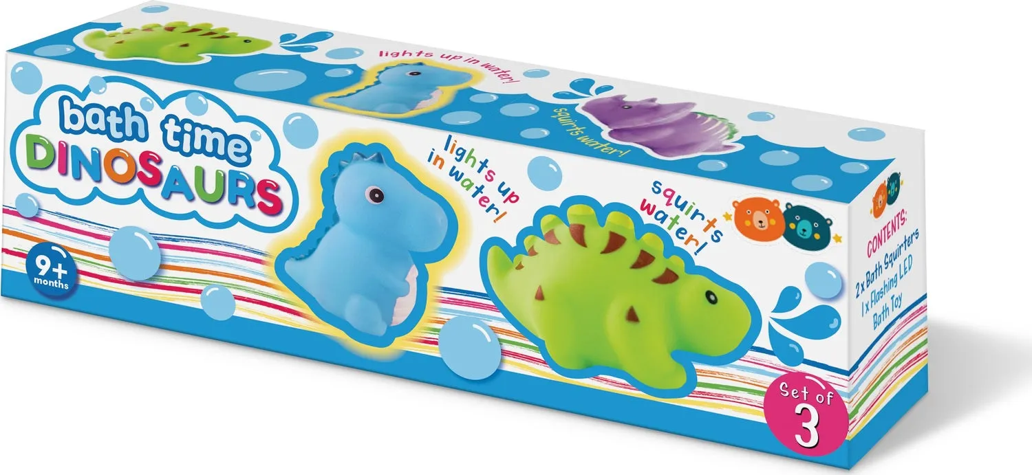 Dinosaurs Bath Time Squirters