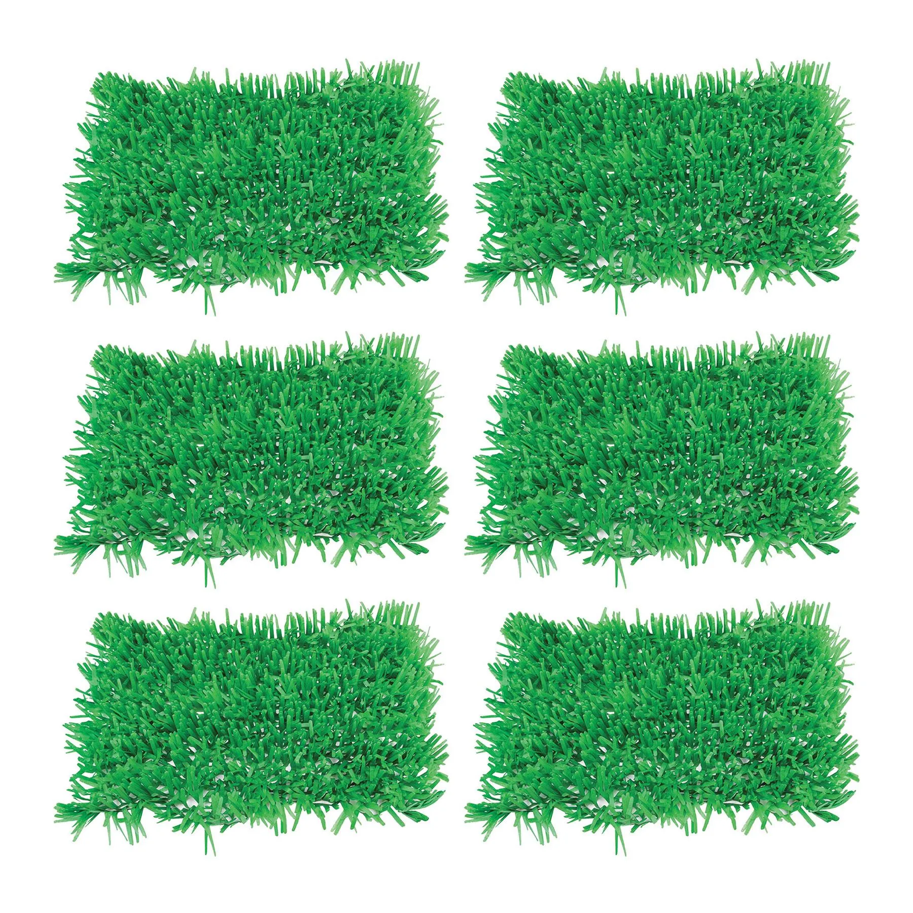 Easter Packaged Tissue Grass Mats (2 per Package)