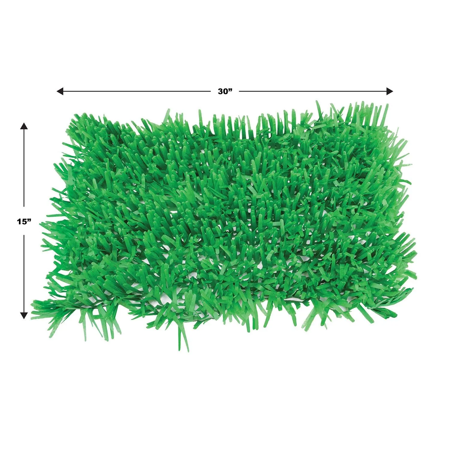 Easter Packaged Tissue Grass Mats (2 per Package)