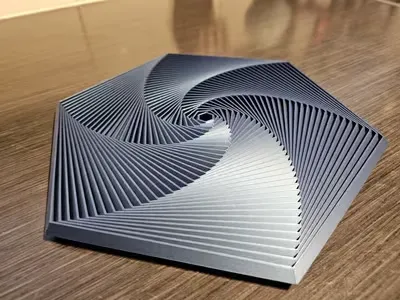 Fractal Fidget Hexagon