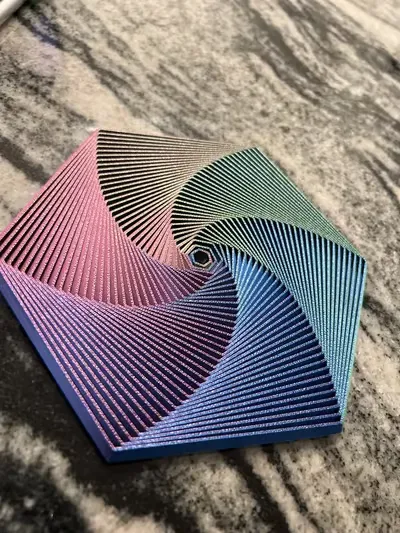 Fractal Fidget Hexagon