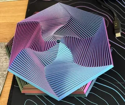 Fractal Fidget Hexagon