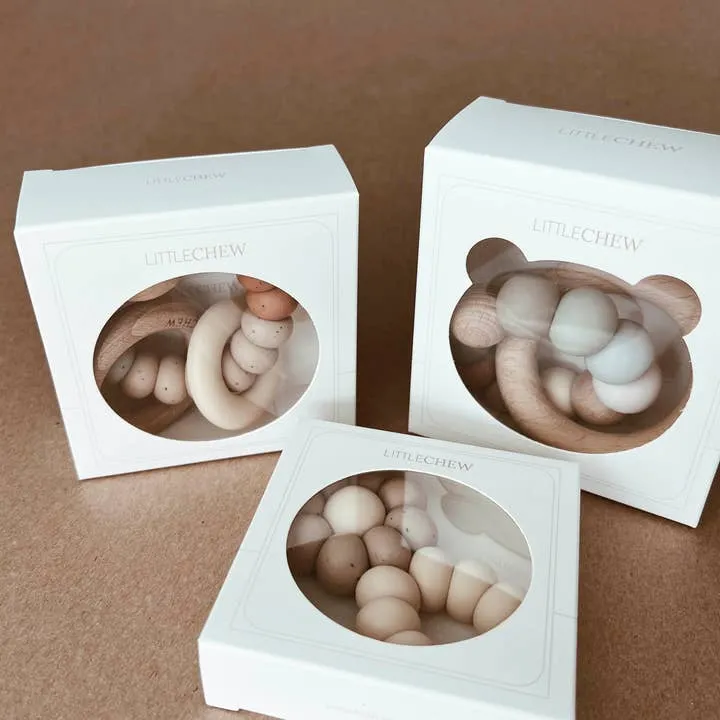 Freezer Teether - Chamomile/Blush by Little Chew