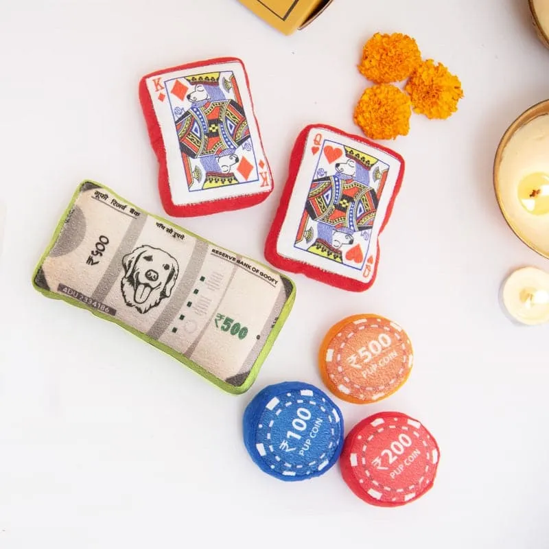 Goofy Tails Goofy Diwali Box for Dogs | Curated Gift Box for Dogs - Non Veg