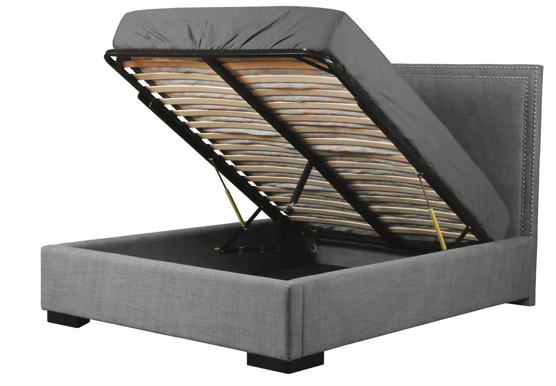 Monaco Storage Bed - Curved Headboard
