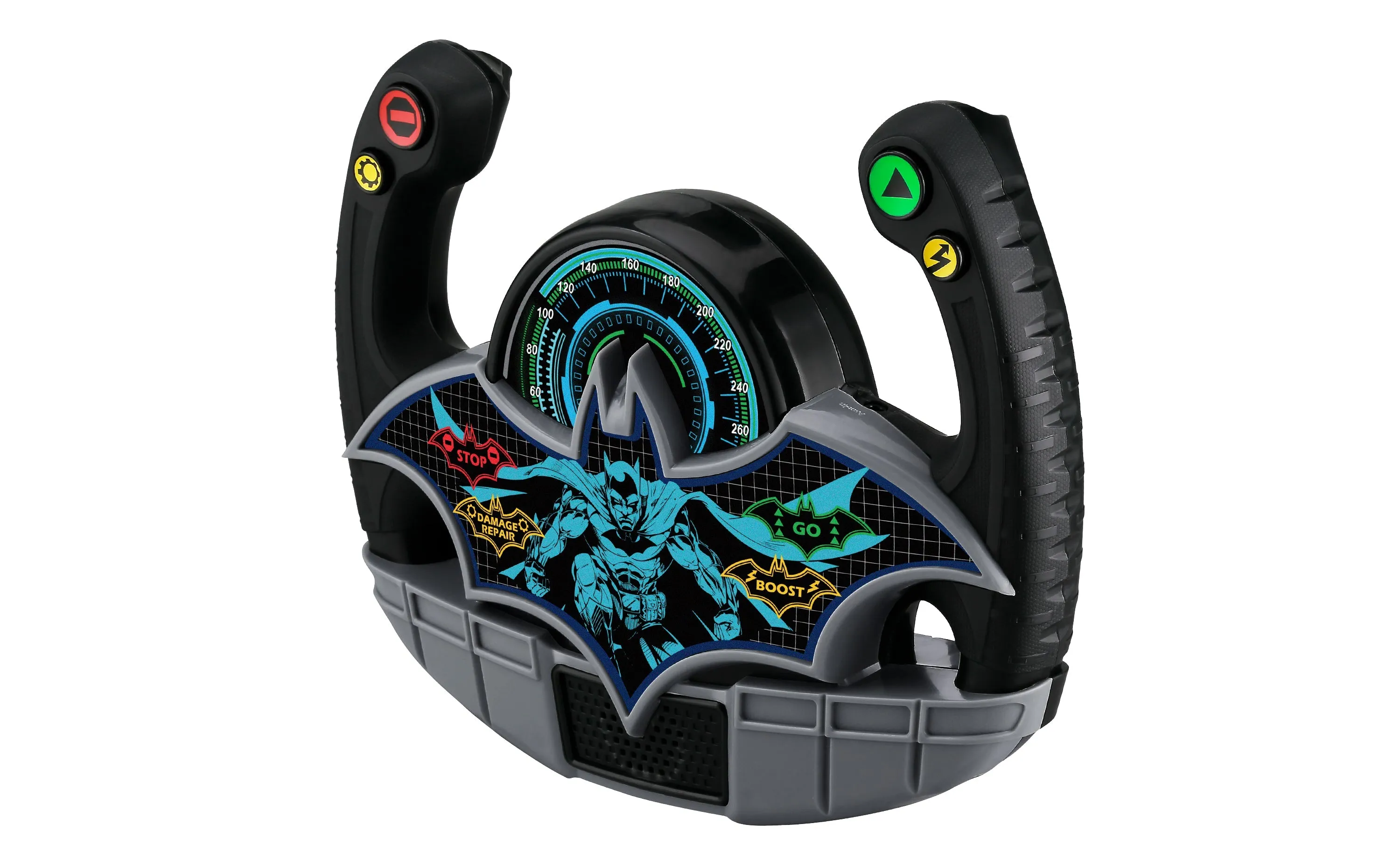 [OPEN BOX] KIDdesigns Batman Toy Steering Wheel for Kids - Multi-color