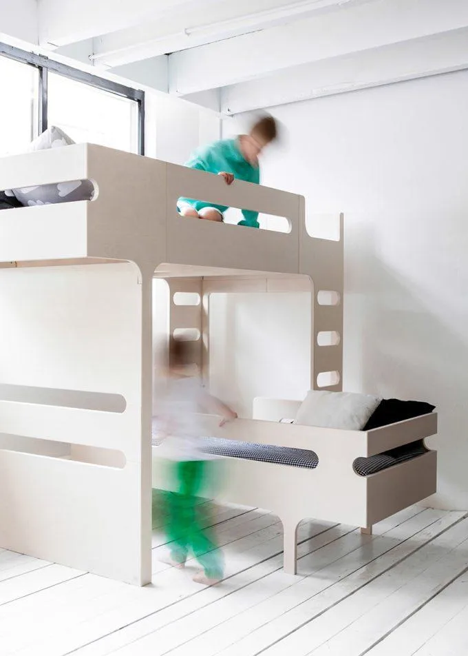 Rafa Kids F&R Bed Set - Natural (2 Beds)