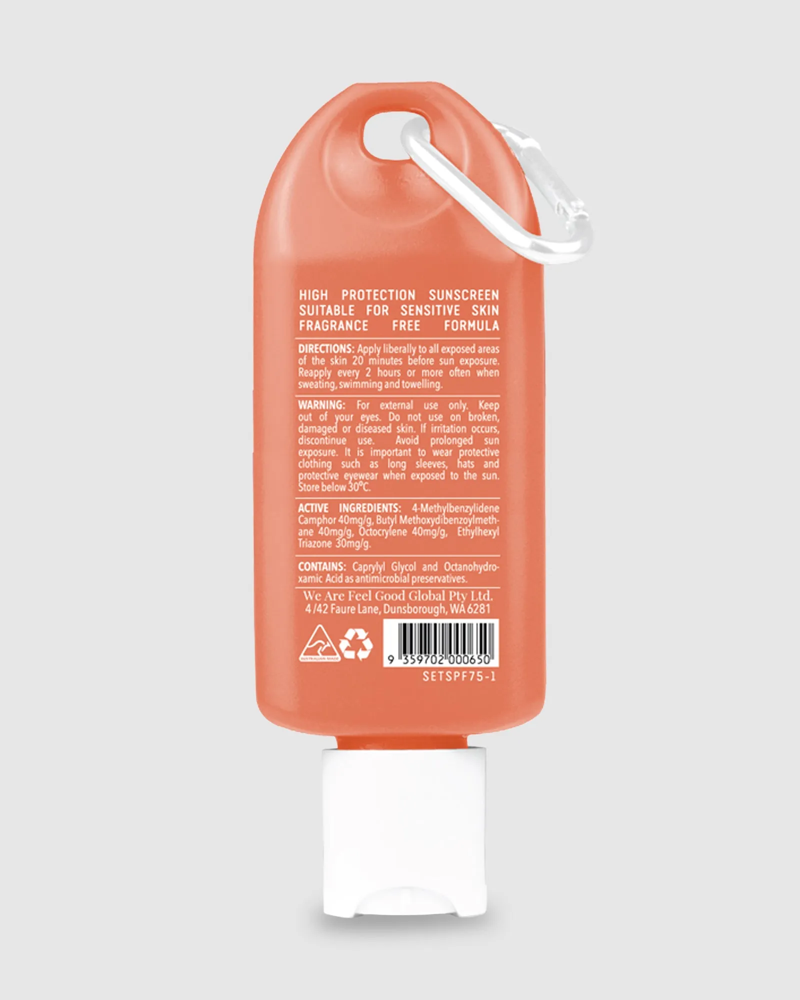 Sensitive Sunscreen Lotion SPF 50  75ml Sunscreen
