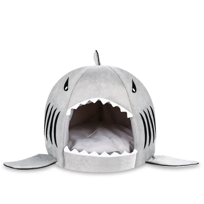 Shark Shaped Bed for Small Pets