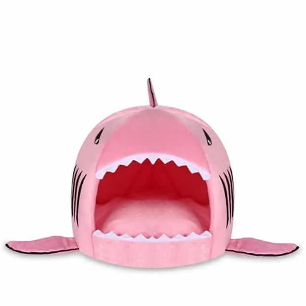 Shark Shaped Bed for Small Pets
