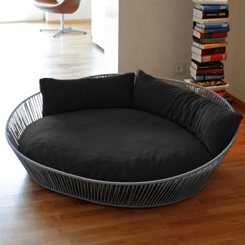 The Siro Twist By Pet Interiors - X Large Orthopedic Dog Bed