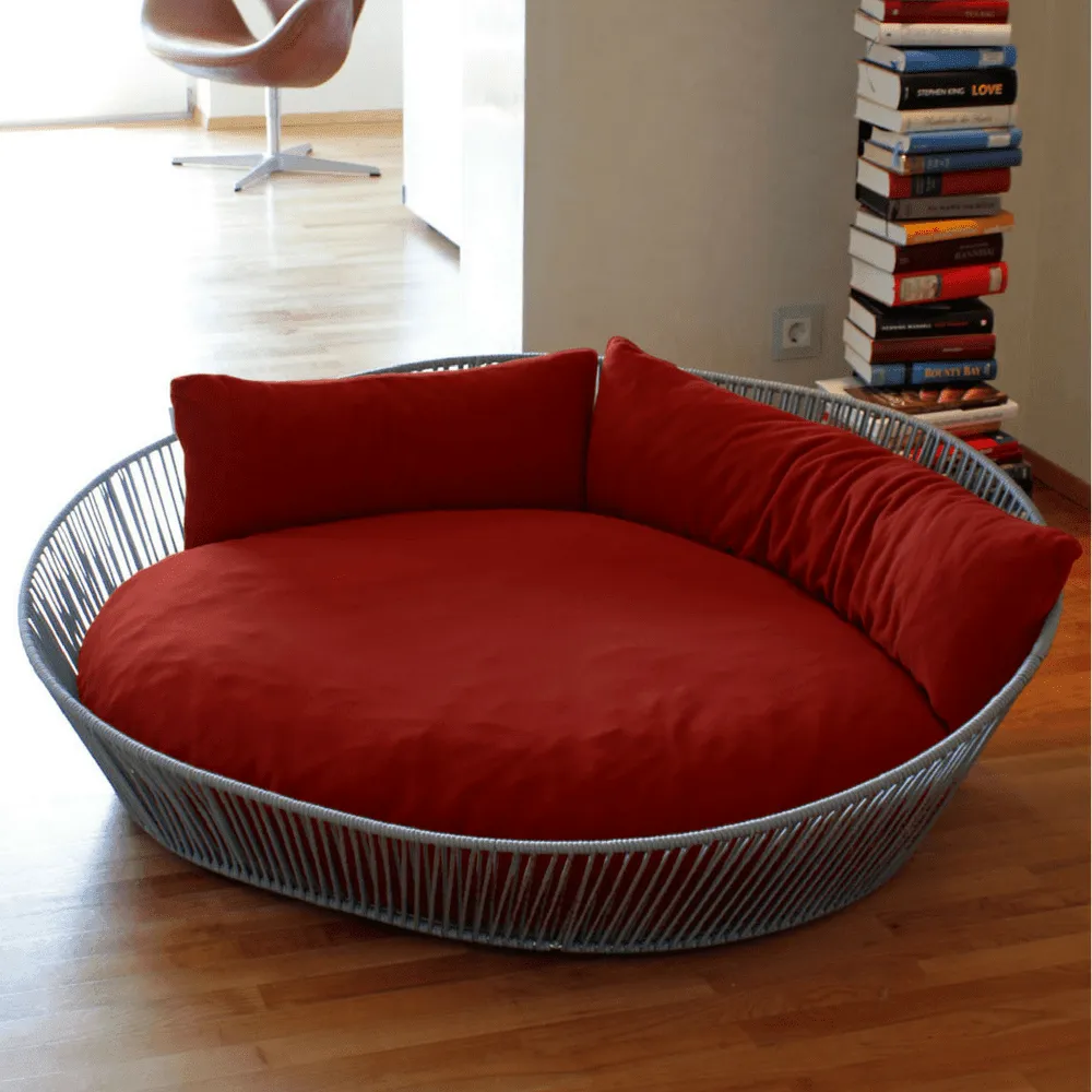 The Siro Twist By Pet Interiors - X Large Orthopedic Dog Bed