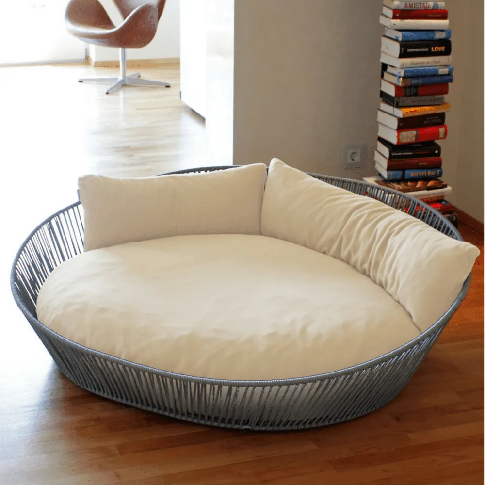 The Siro Twist By Pet Interiors - X Large Orthopedic Dog Bed