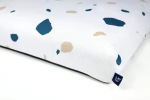 White Terrazzo | Mid-Century Modern Dog Bed or Bed Cover